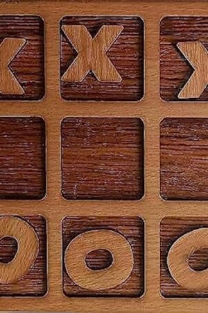 الخشبية حجم صغير XOلعبة